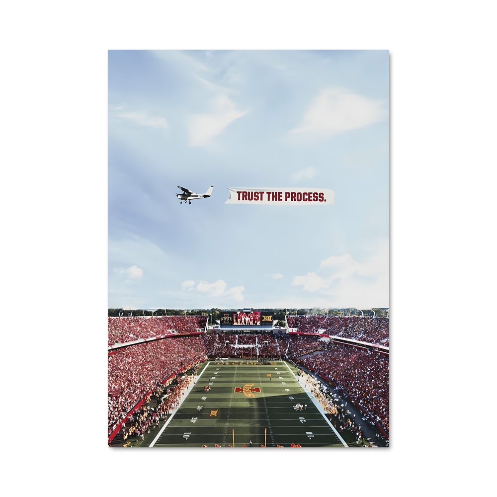 Poster Vol au-dessus du Stade – affiche Basketball
